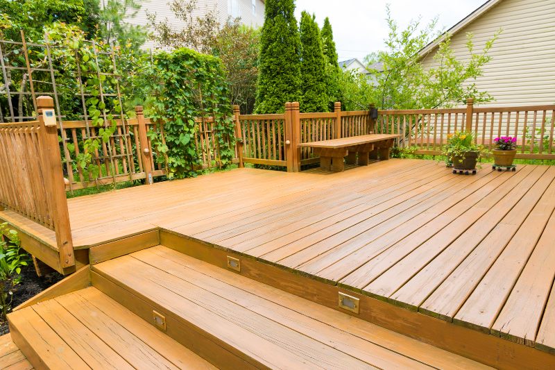 Wooden deck Maintenance Tips of family home